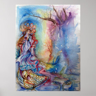 Póster DAMA DEL LAGO, Magia y Misterio