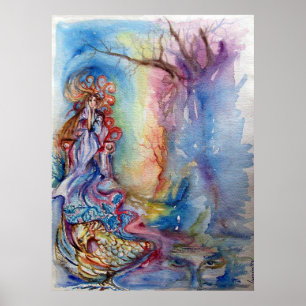 Póster DAMA DEL LAGO, Mágica y Misterio