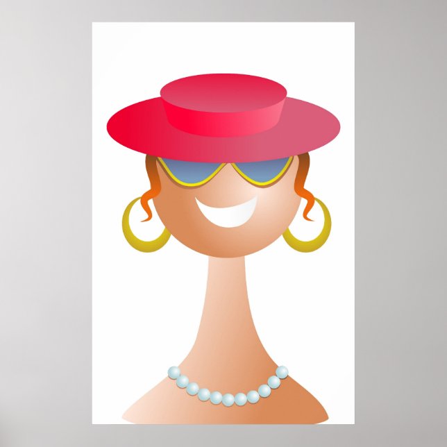 Póster Dama elegante (Frente)