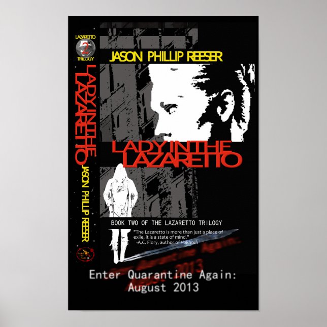 Póster Dama en el Poster promocional de Lazaretto (Frente)