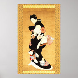 Póster Dama japonesa