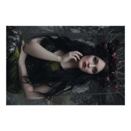Póster Dama Misteriosa