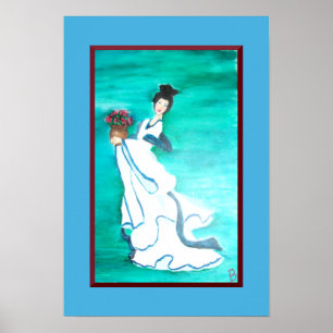 Póster Dama Oriental