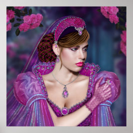 Póster Dama victoriana