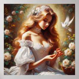 Póster Dama victoriana