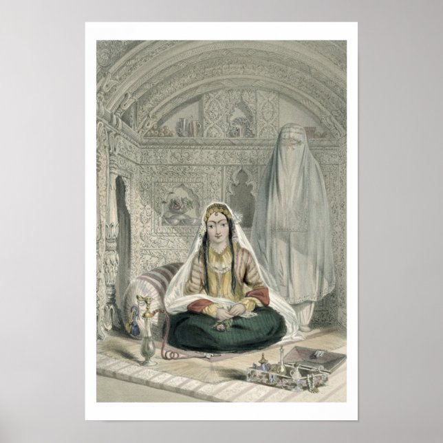 Póster Damas de Caubul en su Costú de entrada y salida (Frente)