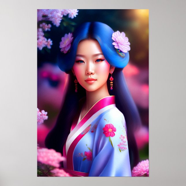 Póster Damas de China (Frente)
