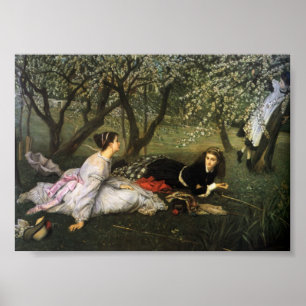 Póster Damas de flores de Apple