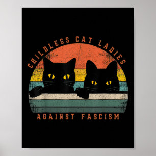 Póster Damas de gato 2