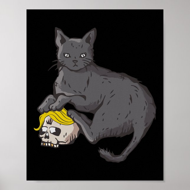 Póster Damas De Gato Para Kamala Harris 2024 (Frente)