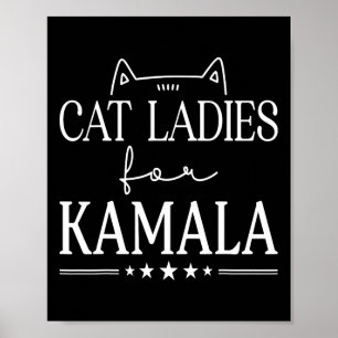 Póster Damas De Kamala Harris 2024
