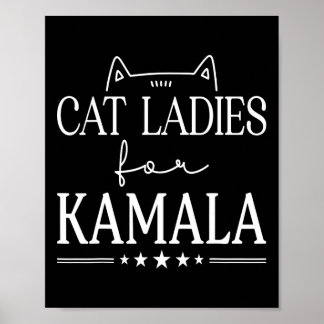Póster Damas De Kamala Harris 2024