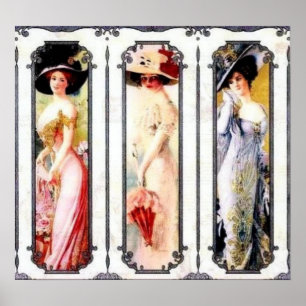 Póster Damas de Victoria