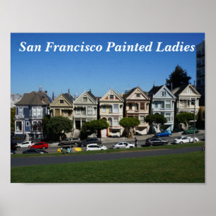 Póster Damas pintadas de San Francisco #4 Poster