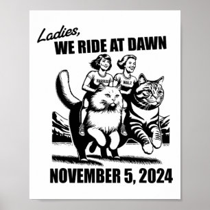 Póster Damas Que Viajamos En Dawn Harris Wheimer 2024 Pre