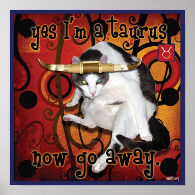 Póster damas taurus (Frente)