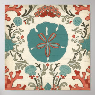 Póster Damasco costero I