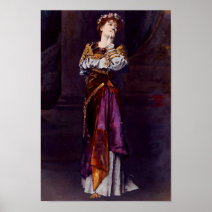 Póster Dame Ellen Terry como Imogen - Alma-Tadema