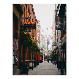 Póster Dame Lane Dublín - Fotografía