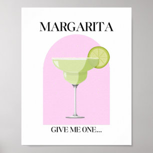 Póster Dame Un Rosa Margarita