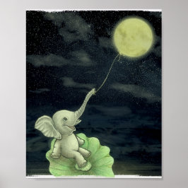 Póster ¡Dame una cuerda, voy a volar a la Luna!