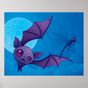 Póster Damselfly en peligro