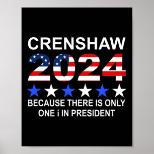 Póster Dan Crenshaw Elecciones Presidenciales 2024 4 de J