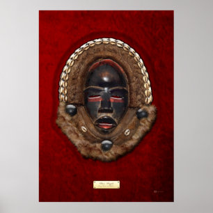 Póster Dan Peoples Dean Gle Mask en Red Velvet