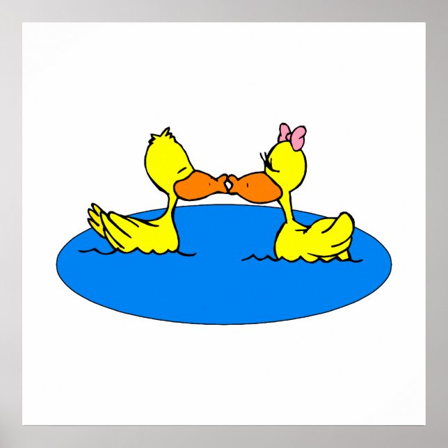 Póster Dan y Din Duck (Frente)