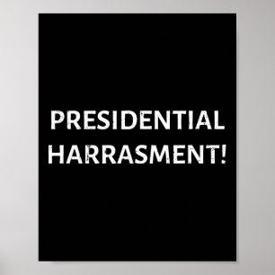 Póster ¡Daña Presidencial! Presidente Donald Trump Bruja