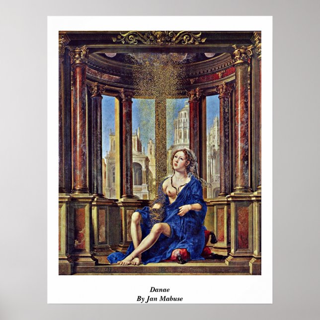 Póster Danae De Jan Mabuse (Frente)