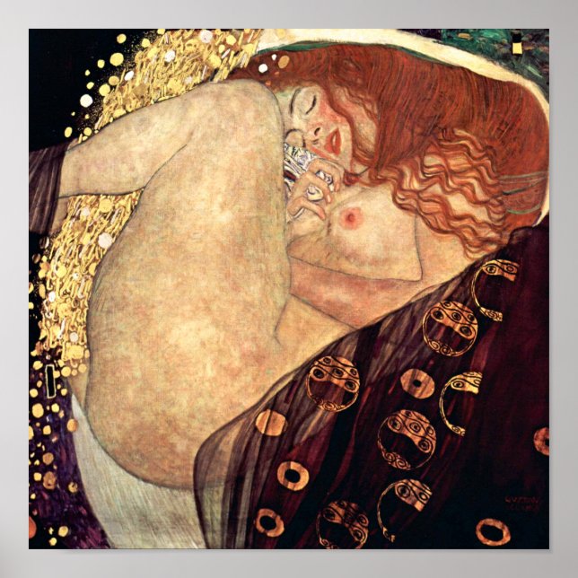 Póster Danae | Gustav Klimt | (Frente)
