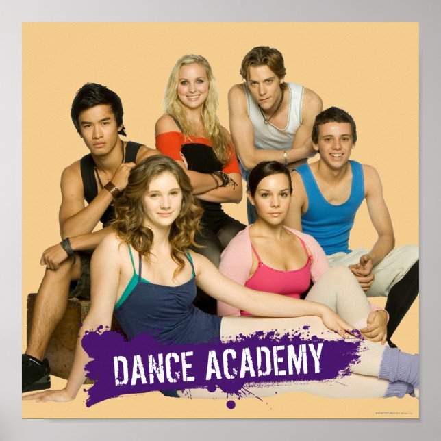 Póster Dance Academy Cast (Frente)