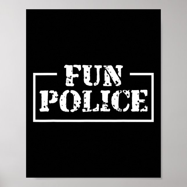 Póster Dance Chaperone Fun Police Dance Sheriff State C (Frente)