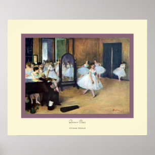 Póster Dance Class~ Edgar Degas