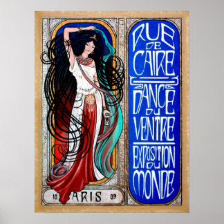 Póster Dance Du Ventre Poster