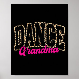 Póster Dance Grandma Leopard Bailando con Chicas de la vi