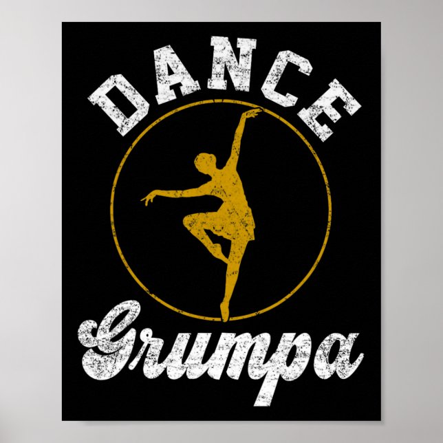 Póster Dance Grumpa Dance Lover (Frente)