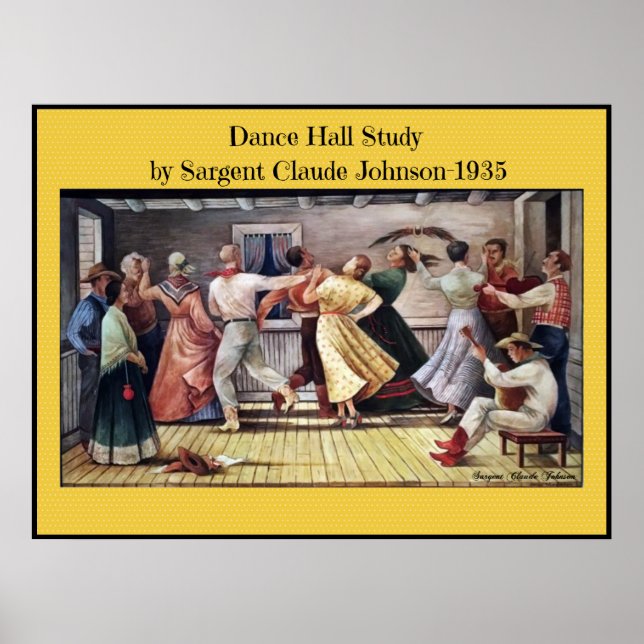 Póster Dance Hall Study (Frente)