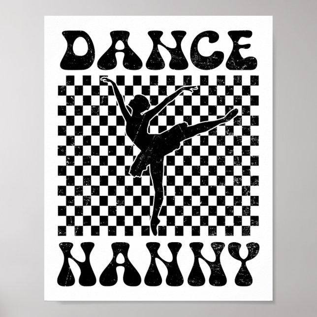 Póster Dance Nanny Dance Lover Día de la Madre (Frente)