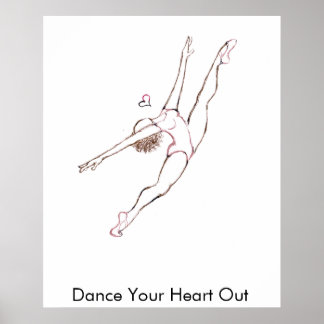 Póster Dance Your Heart Out