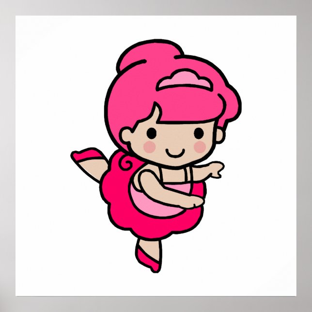Póster Dancer Girl (Frente)