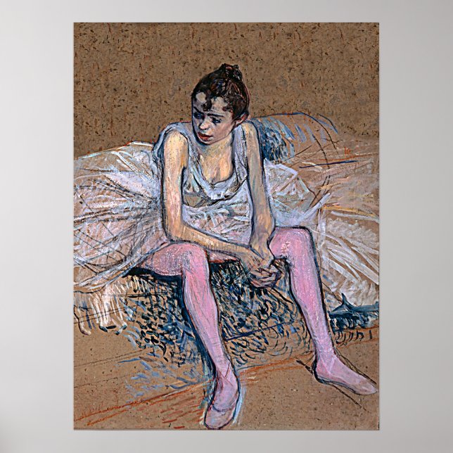 Póster Dancer in Pink Tights (Frente)