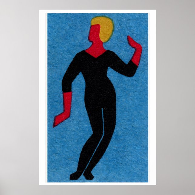 Póster Dancer - Matchbox Print - Aesthetic Wall Art (Frente)