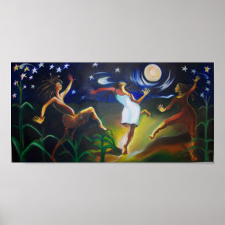 Póster Dancin in the Moonlight