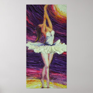 Póster Dancing Ballerina Bella Artes Poster