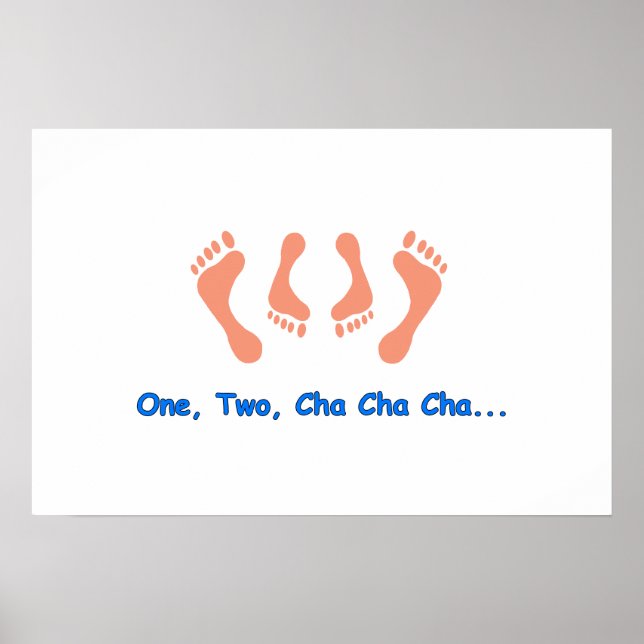 Póster Dancing Cha Cha Feet (Frente)