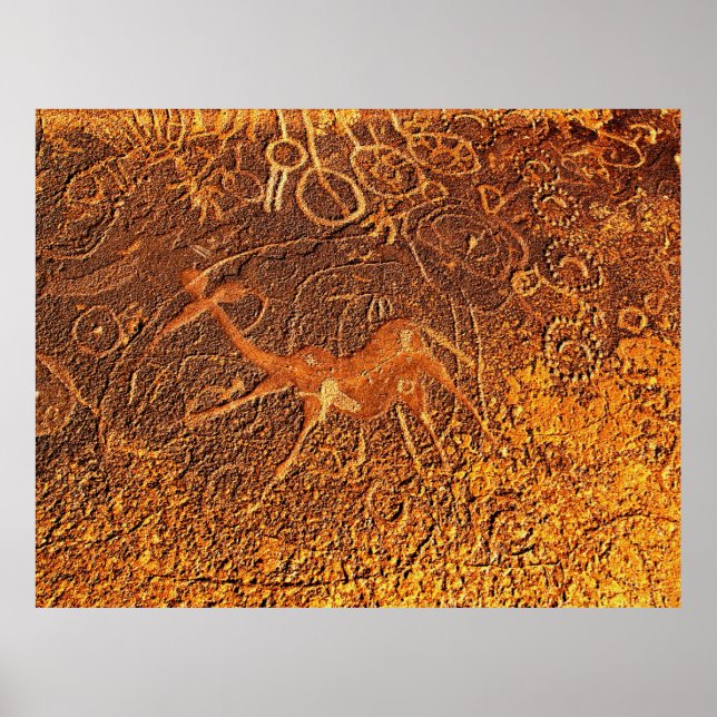 Póster Dancing Giraffe (Frente)