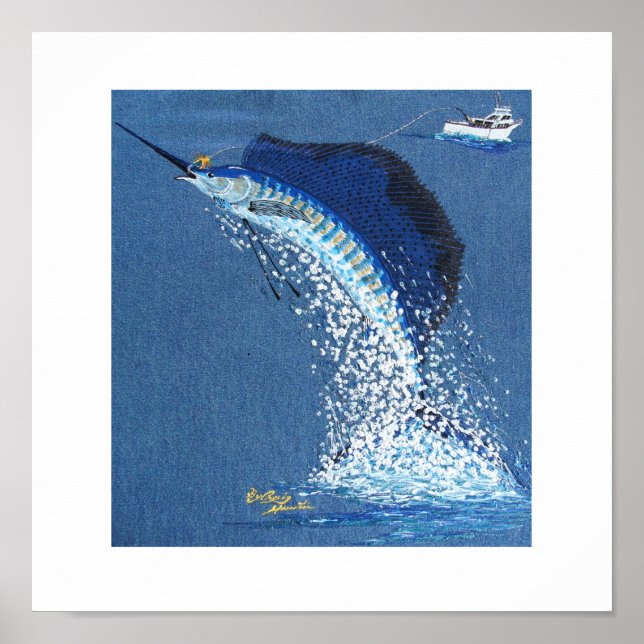 Póster Dancing Sailfish (Frente)