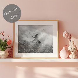 Póster Dancing with birds II